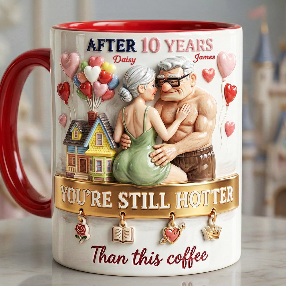Funny Old Couple Coffee Accent Mug - Personalized Gifts For Couple 02qhta050126