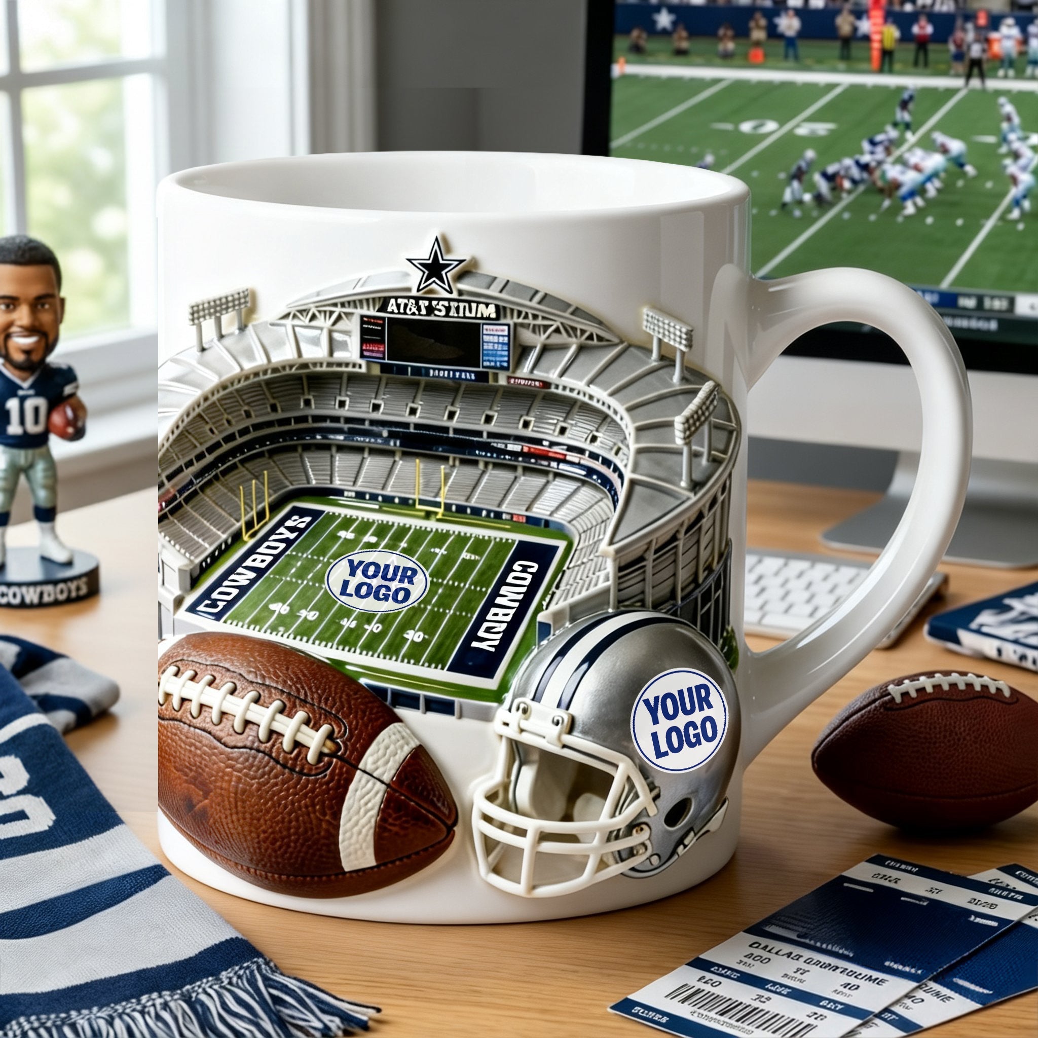 Game Day Stadium Coffee Mug - Personalized Gift For Sporty Lovers 01NALU070126