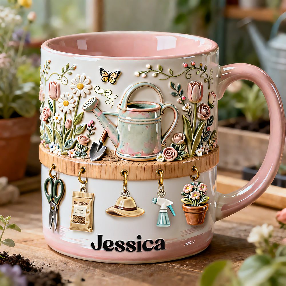 Gardening Coffee Accent Mug - Personalized Gifts For Garden Lovers 01pata261225
