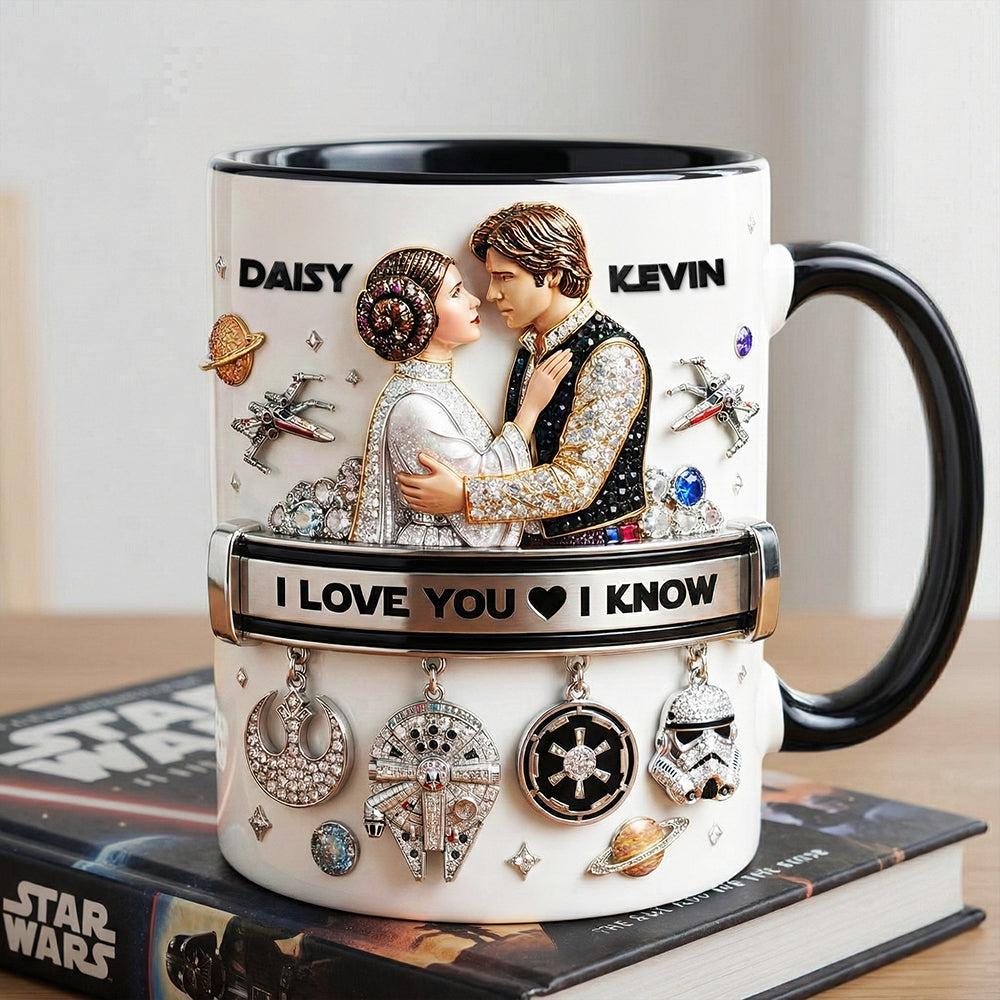 Cosmic Couple Coffee Accent Mug - Personalized Gifts For Couple 01huta301225