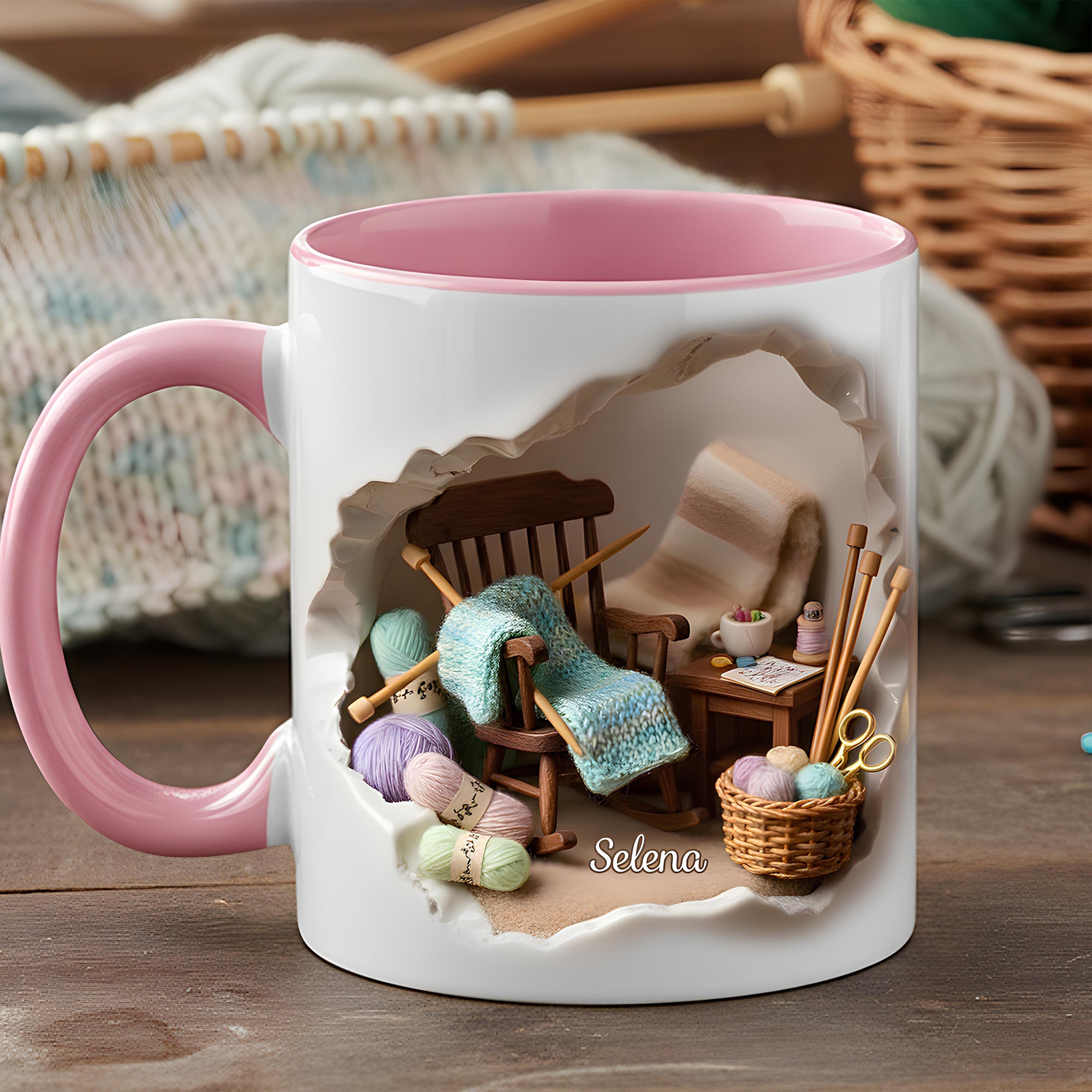 Sewing Coffee Accent Mug - Personalized Gifts For Sewing Lovers 07hylu111225