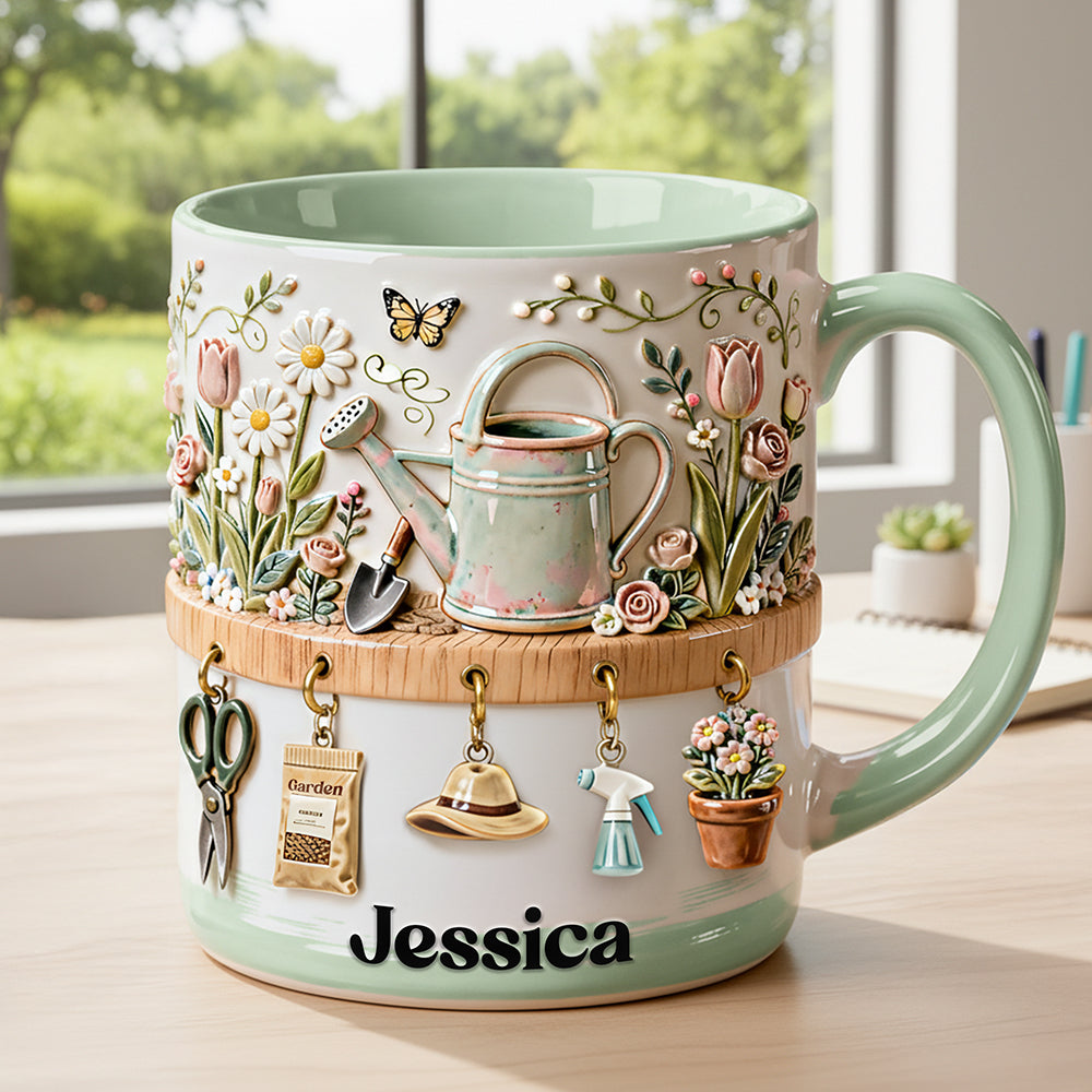 Gardening Coffee Accent Mug - Personalized Gifts For Garden Lovers 01pata261225