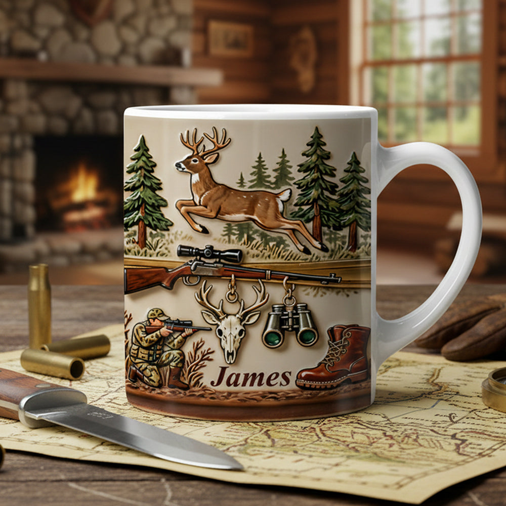Hunting Coffee Mug - Personalized Gifts For Hunting Lovers 01tgta191225