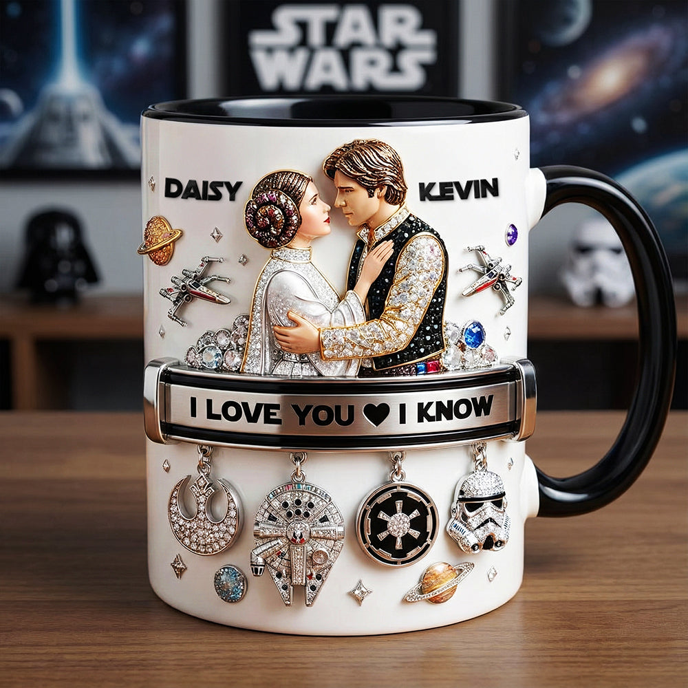 Cosmic Couple Coffee Accent Mug - Personalized Gifts For Couple 01huta301225