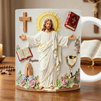 Faith In Christ Coffee Mug - Personalized Gift For Christian 05NATN311225