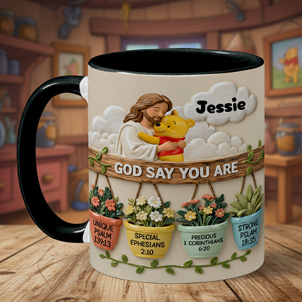 Christian Coffee Accent Mug - Personalized Gifts For Christian Lovers 02pata201225