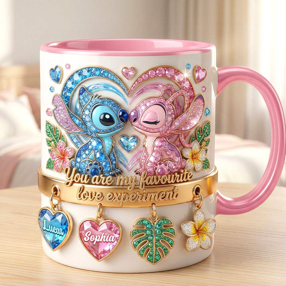 Experiment Couple Accent Mug Personalized Gifts For Couple 01HUTN301225