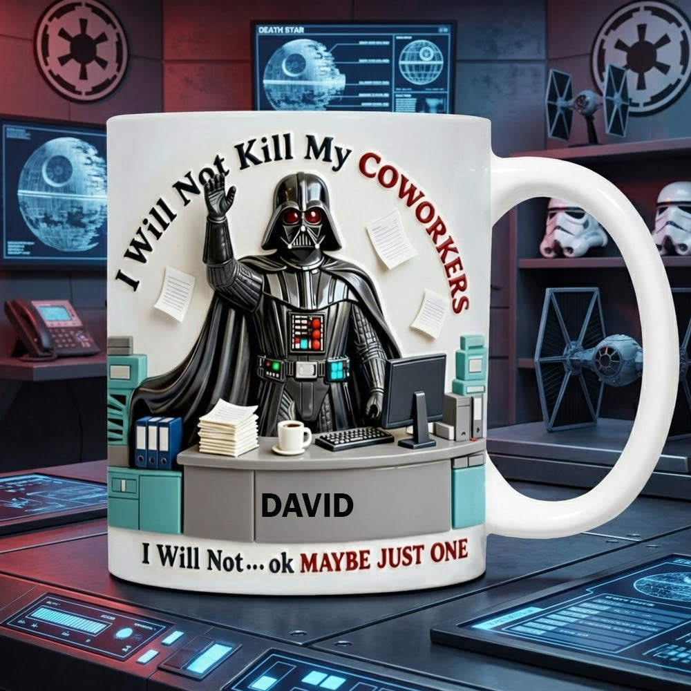 Funny Office Coffee Mug - Personalized Gifts For Coworkers 03NATN221225