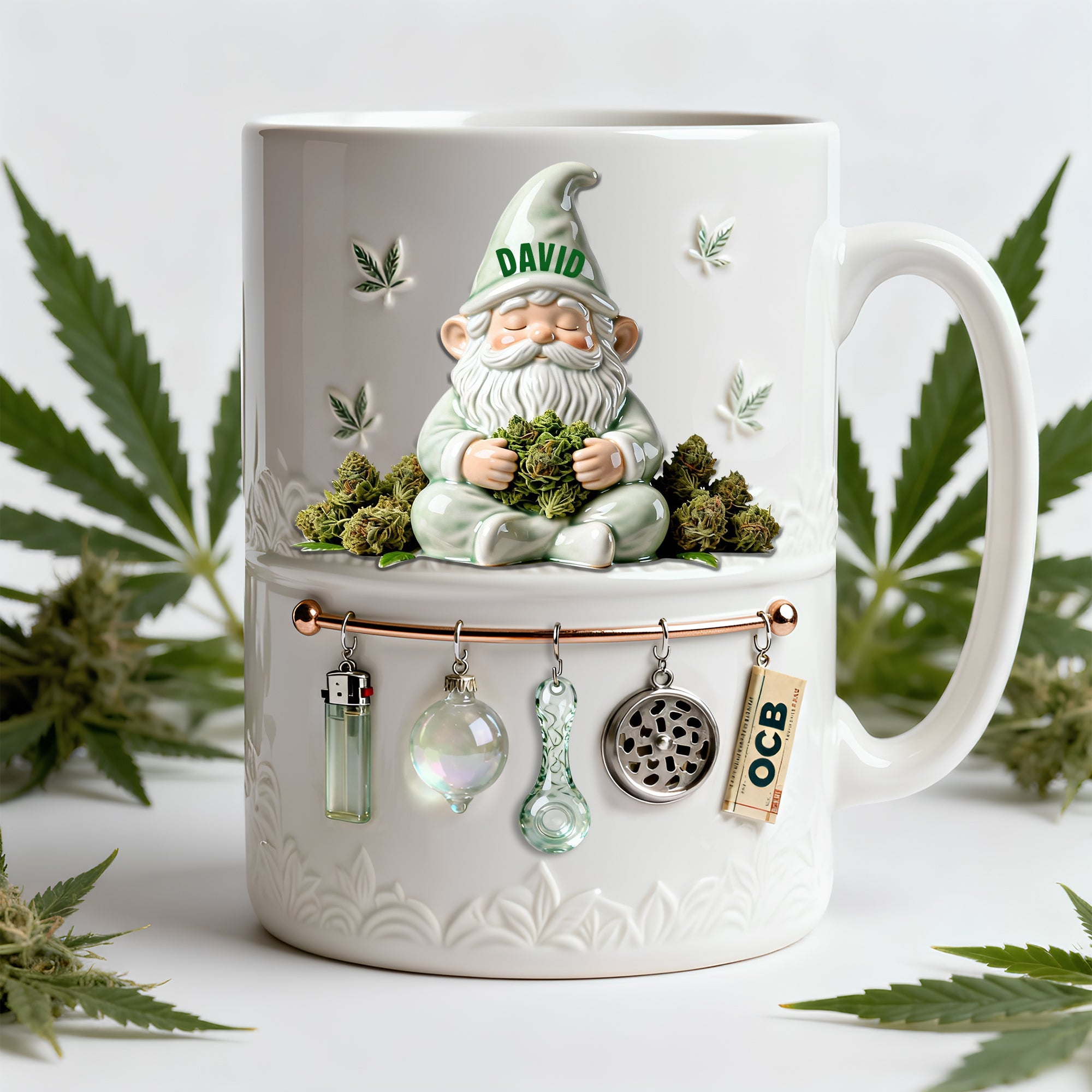 Chilling Time Gnome Coffee Mug - Personalized Gift For Stoners 06TOLU201225