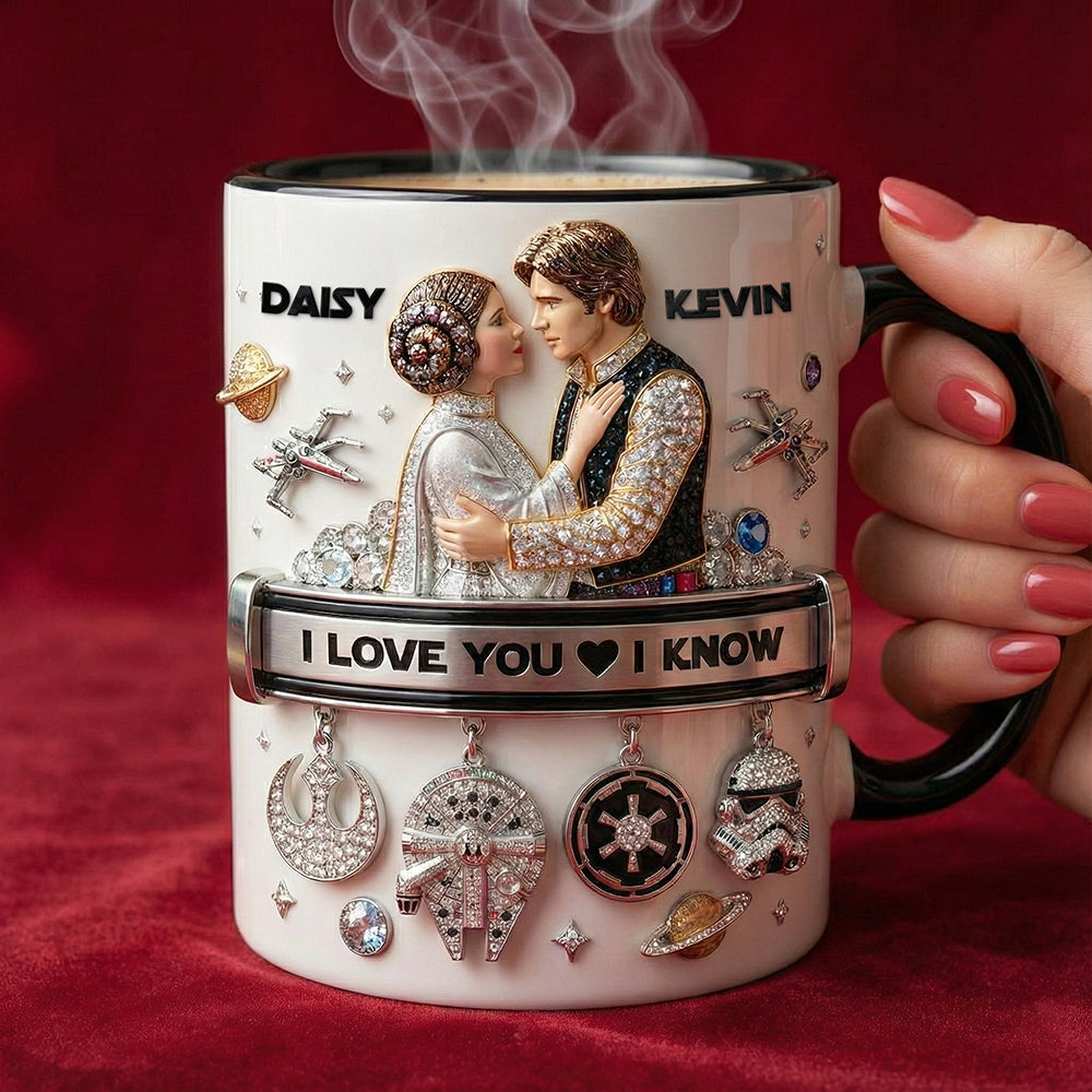 Cosmic Couple Coffee Accent Mug - Personalized Gifts For Couple 01huta301225