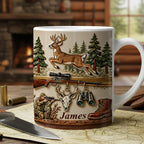 Hunting Coffee Mug - Personalized Gifts For Hunting Lovers 01tgta191225