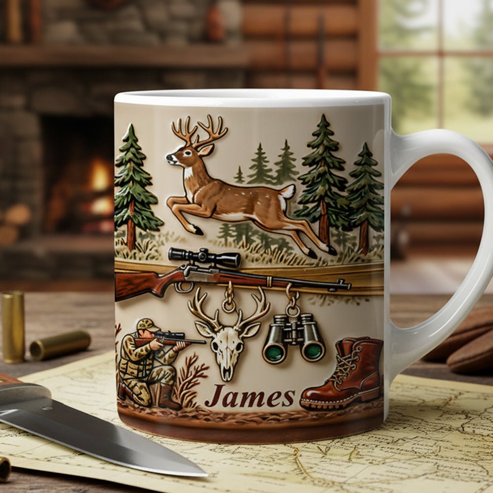 Hunting Coffee Mug - Personalized Gifts For Hunting Lovers 01tgta191225