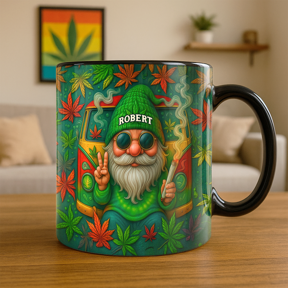 Chill Gnome Coffee Mug - Personalized Gifts 03topu240625