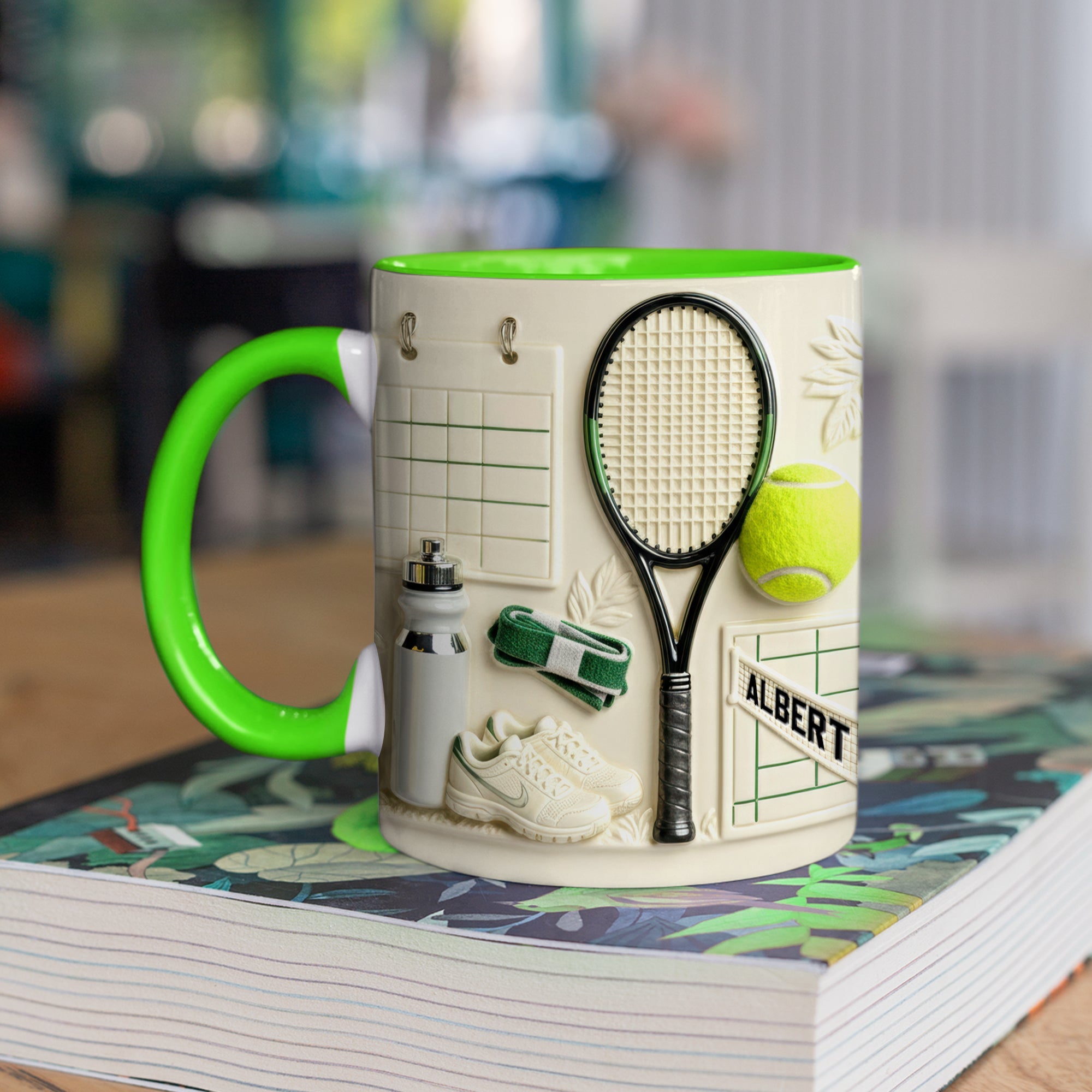 Match Day Tennis Coffee Mug - Personalized Gift For Tennis Players 05HYQN050126