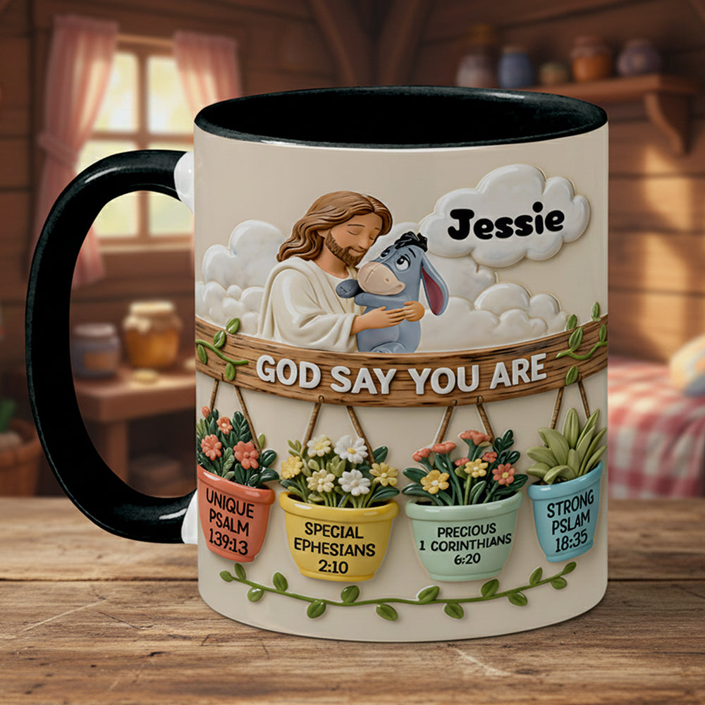 Christian Coffee Accent Mug - Personalized Gifts For Christian Lovers 02pata201225