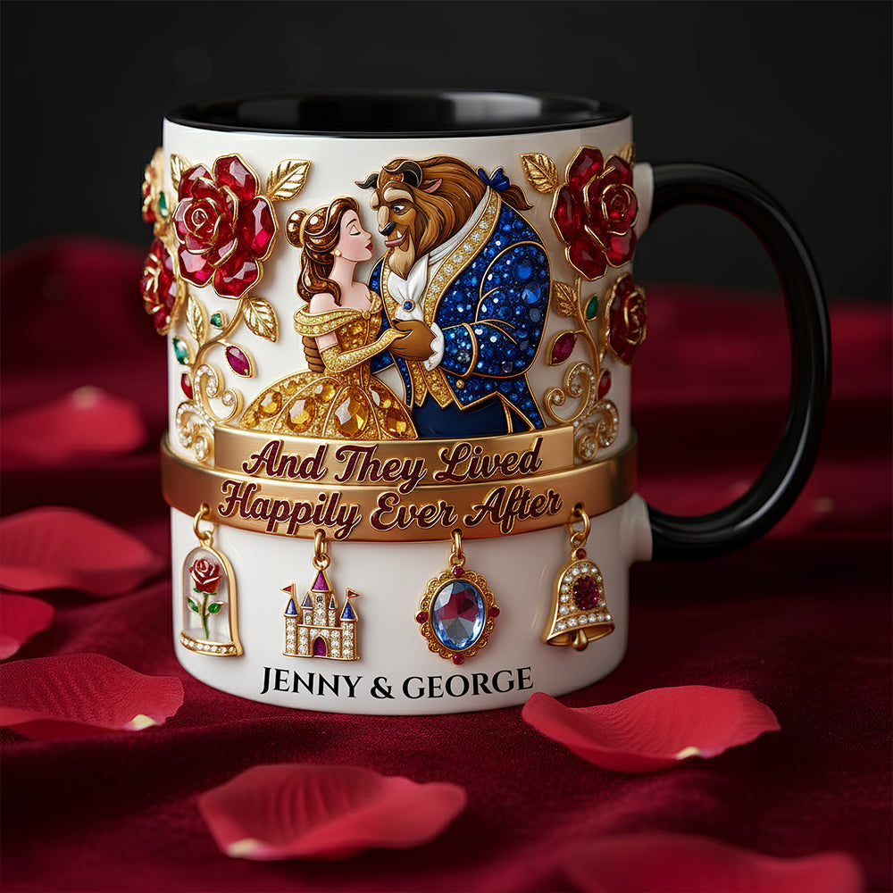 Forever Together Coffee Accent Mug  – Personalized Gifts For Couple 04hudt301225