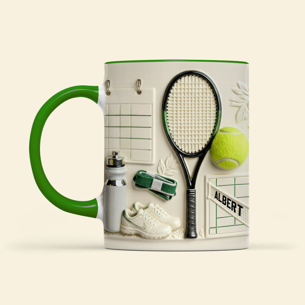 Match Day Tennis Coffee Mug - Personalized Gift For Tennis Players 05HYQN050126