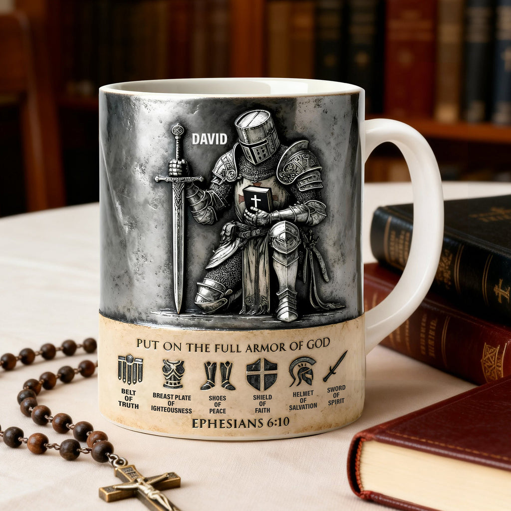 Full Armor Of God Coffee Mug - Personalized Gift For Christian 03TOLU251225