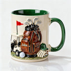 On The Course Golf Coffee Mug - Personalized Gift For Golfers 05HYMG050126