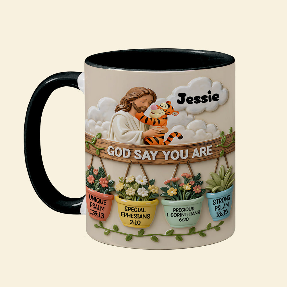 Christian Coffee Accent Mug - Personalized Gifts For Christian Lovers 02pata201225