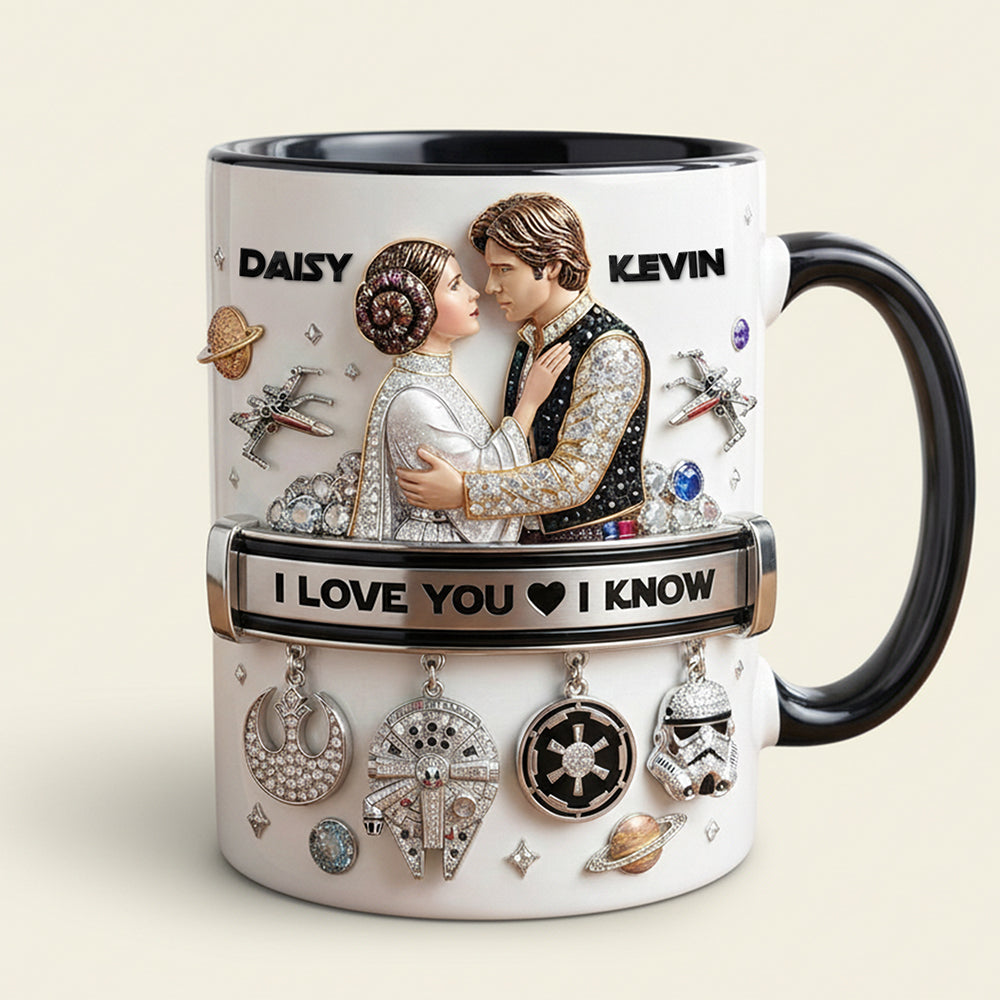 Cosmic Couple Coffee Accent Mug - Personalized Gifts For Couple 01huta301225