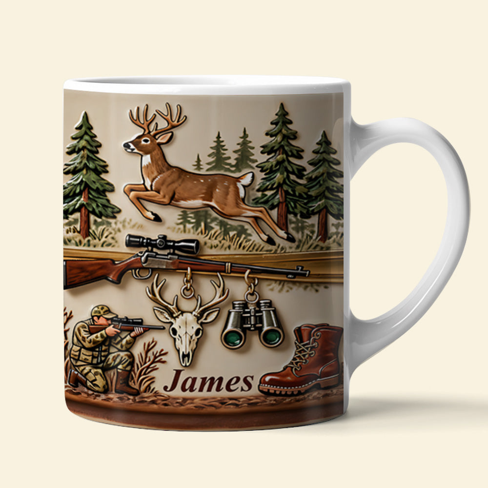 Hunting Coffee Mug - Personalized Gifts For Hunting Lovers 01tgta191225