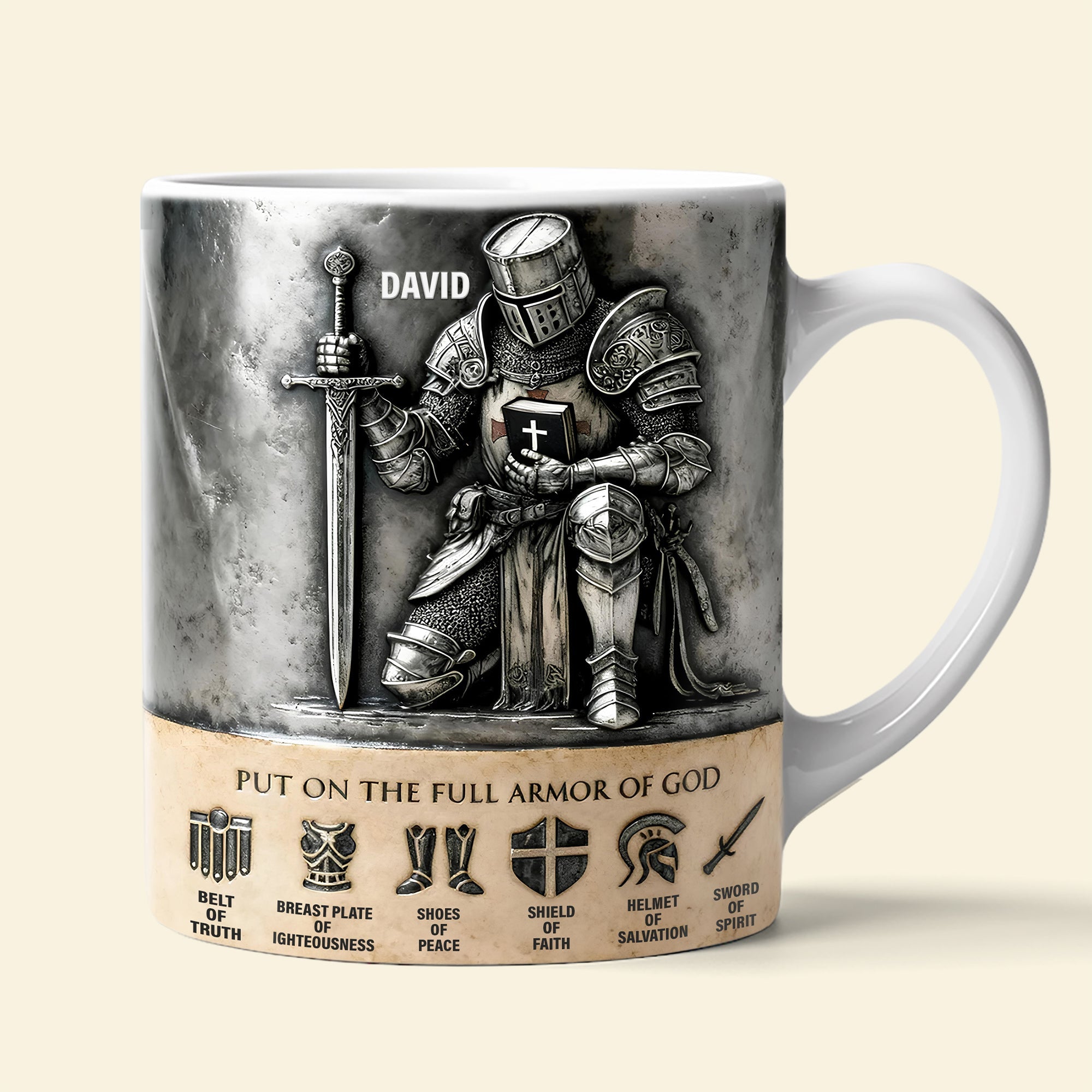 Full Armor Of God Coffee Mug - Personalized Gift For Christian 03TOLU251225